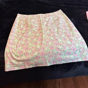 Vineyard Vines Cream Mini Pencil Skirt Cocktail